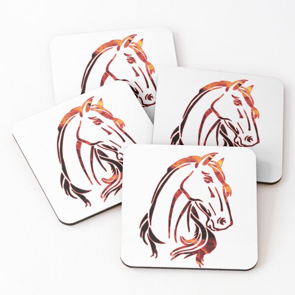 Item preview, Great Flaming Head Of Horse designed and sold by MiarCo.