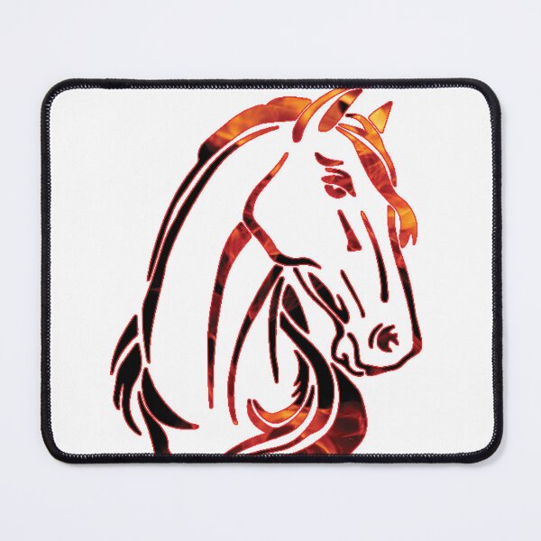 Item preview, Great Flaming Head Of Horse designed and sold by MiarCo.