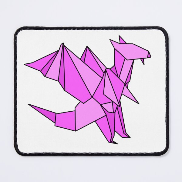 Item preview, Pink origami dragon designed and sold by CalliesArt.