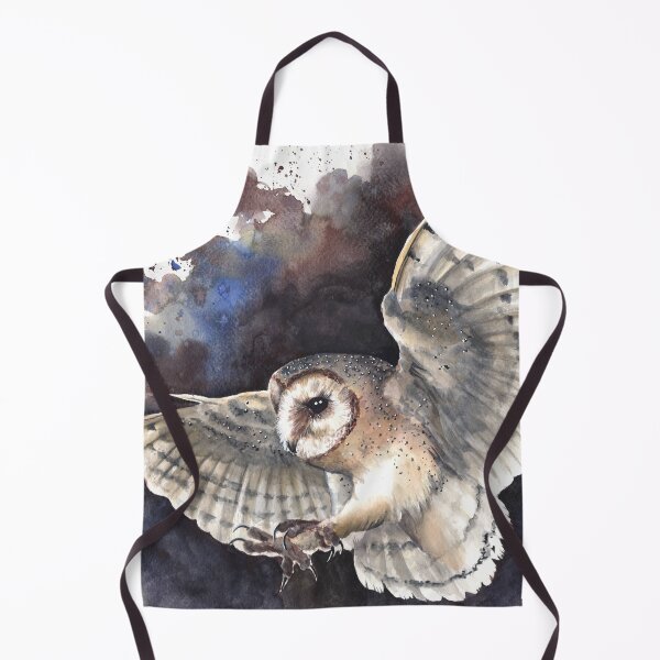 Item preview, Swooping Watercolor Barn Owl designed and sold by MarkADArt.