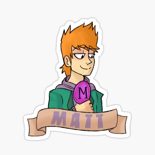 Eddsworld Matt I'm Matt Sticker for Sale by starrsketcher