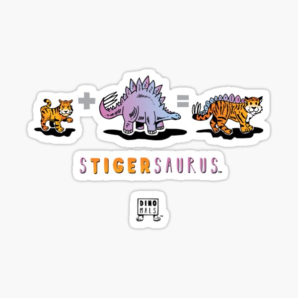 STIGERSAURUS™: Math Sticker