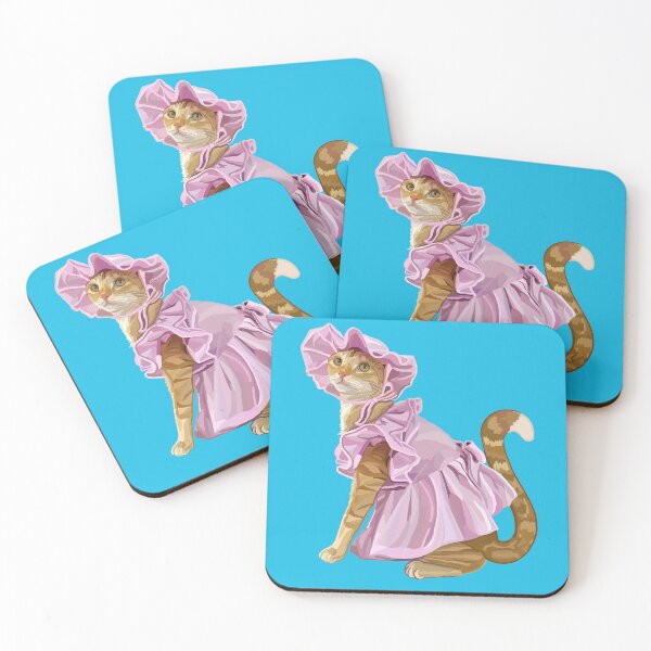 Item preview, Girly Ginger Kitty Dress Up Time designed and sold by Deborah Camp.