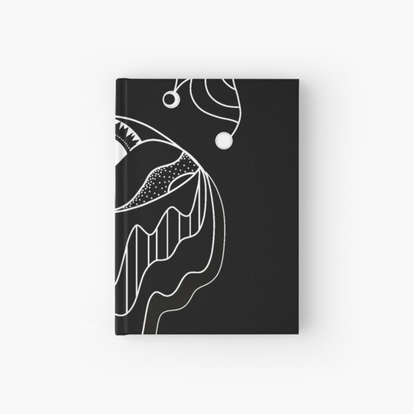 Eye Drip Mandala (Dark) Hardcover Journal