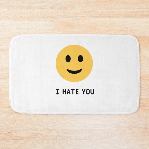 Item preview, I hate you emoji designed and sold by The Trend Shopl.