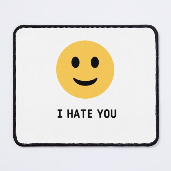 Item preview, I hate you emoji designed and sold by The Trend Shopl.
