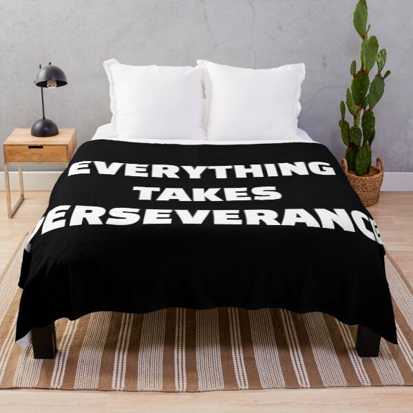 Item preview, Everything takes perseverance - motivational quote designed and sold by Inspirationmotivation.