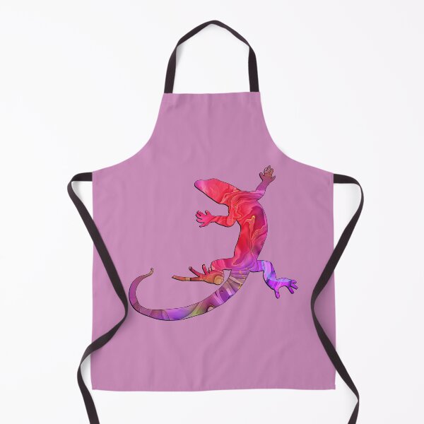 Item preview, Friendly Colorful Gecko in Pink and Purple designed and sold by LaRoach Digital Arts.