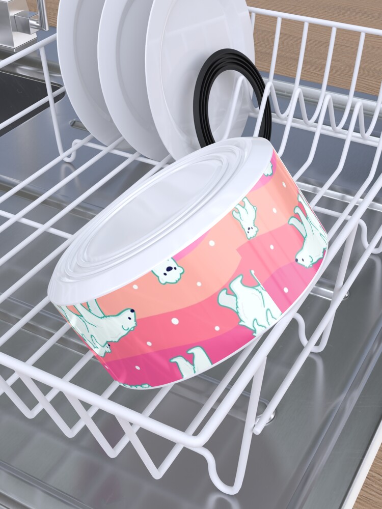 Alternate view of Polar Sunset Pet Bowl