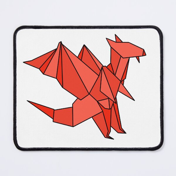 Item preview, Red origami dragon designed and sold by CalliesArt.