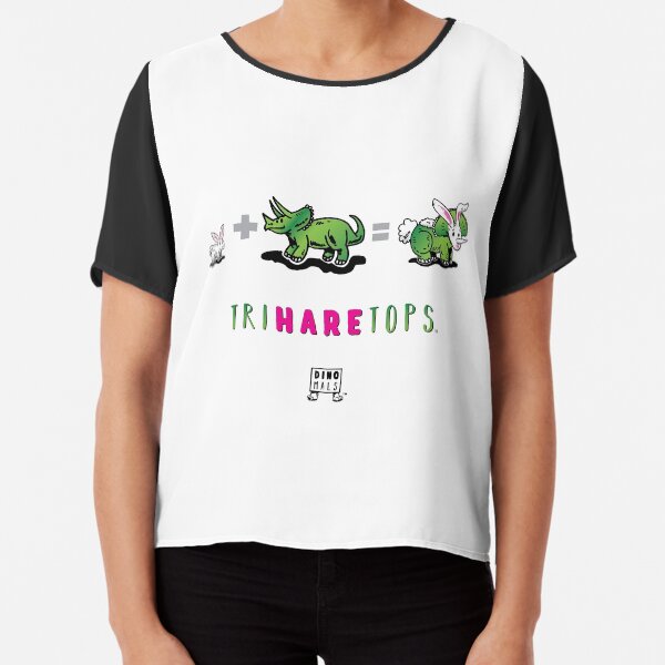 TRIHARETOPS™: MATH Chiffon Top