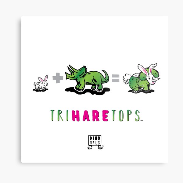 TRIHARETOPS™: MATH Metal Print