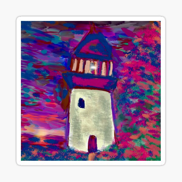 Item preview, Marblehead Lighthouse in autumn sunset designed and sold by Ojmccaf1963.