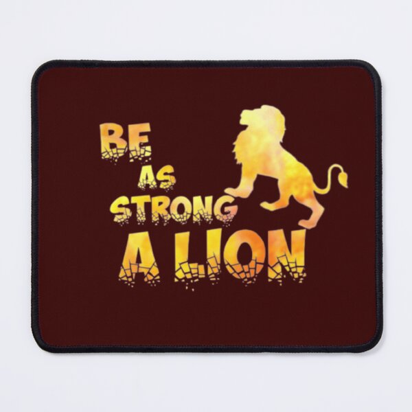 Item preview, Be Strong As A Lion stickers designed and sold by moh sae.