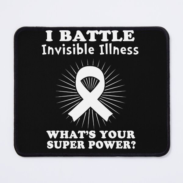 Item preview, I Battle Invisible Illness Funny Invisible Illness Warrior Gift designed and sold by rechardtee.
