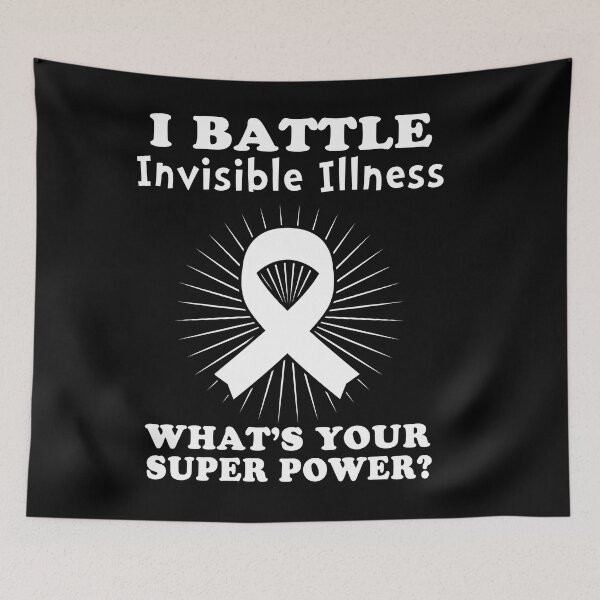 Item preview, I Battle Invisible Illness Funny Invisible Illness Warrior Gift designed and sold by rechardtee.