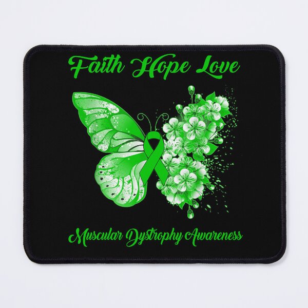 Item preview, Faith Hope Love Muscular Dystrophy Awareness Butterfly Ribbon Gifts designed and sold by Adropine.