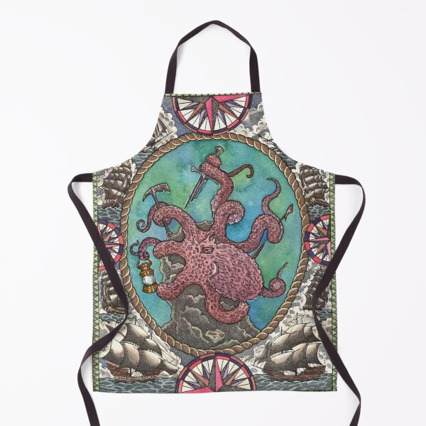 Item preview, octopus kraken fantasy art designed and sold by MarkADArt.