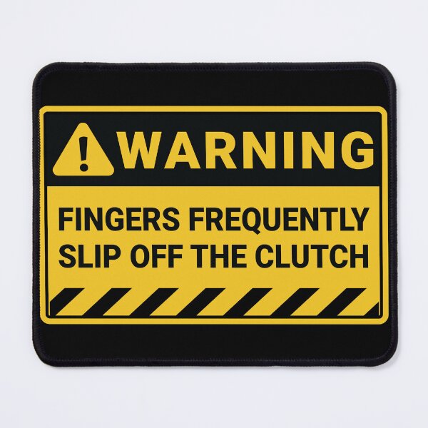 Item preview, Fingers frequently slip off the clutch designed and sold by Kurdish T-shirt.