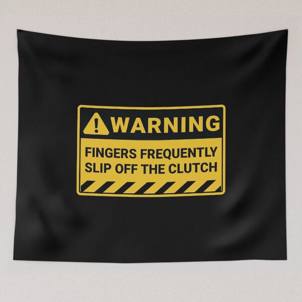Item preview, Fingers frequently slip off the clutch designed and sold by Kurdish T-shirt.