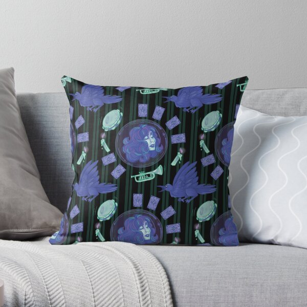 Leota's Seance Room Throw Pillow