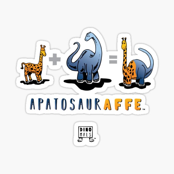 APATOSAURAFFE™: MATH Sticker