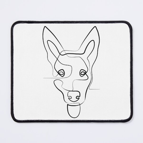 Item preview, Dog in One Line designed and sold by One-Line-Artist.