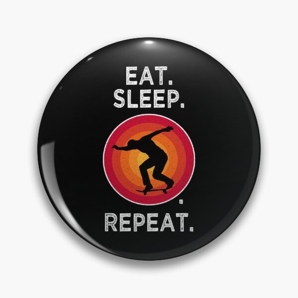 Item preview, Eat Sleep Skating Repeat T Shirt Skate Tshirt Skater Shirt Vintage Gift Idea Essential T- designed and sold by maude5ig.