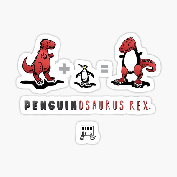 PENGUINOSAURUS REX™: MATH Sticker