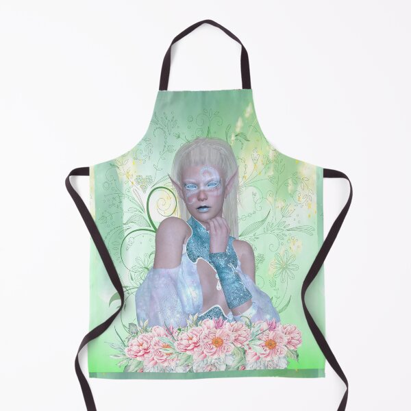 Item preview, Queen of the Winter Elves, fantasy art designed and sold by LoneAngel.