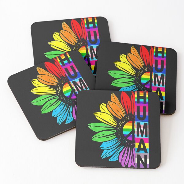 Item preview, Sunflower Rainbow LGBT Flag Gay Pride designed and sold by hilaryuofhi.