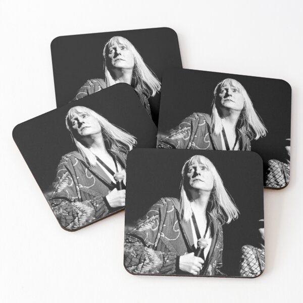 Item preview, Edgar Winter - BW Photograph designed and sold by ConcertImages.