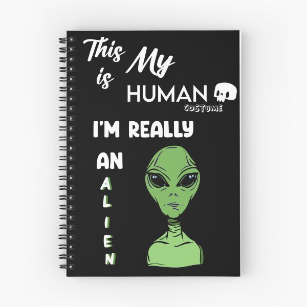 Item preview, This is my Human Costume - I'm Really an Alien  designed and sold by uwart.
