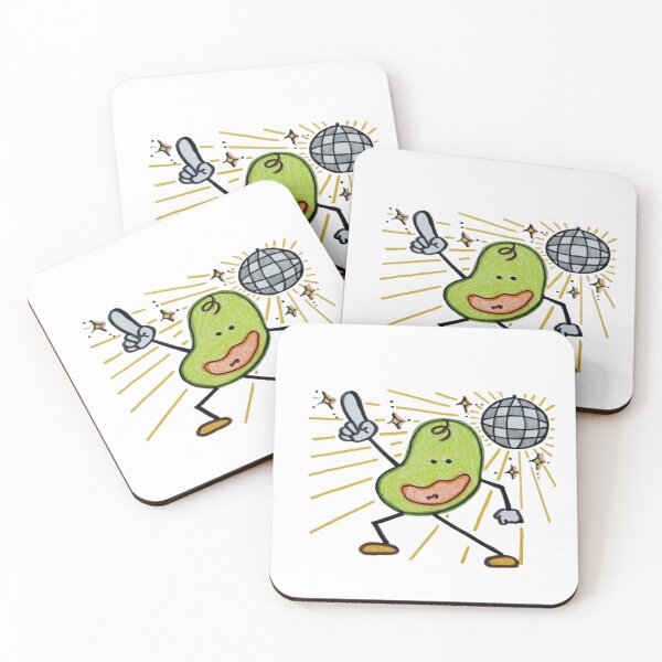 Item preview, Bean man dances to disco music designed and sold by Kira and Keiko.