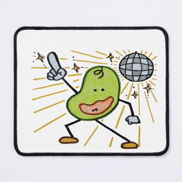 Item preview, Bean man dances to disco music designed and sold by Kira and Keiko.