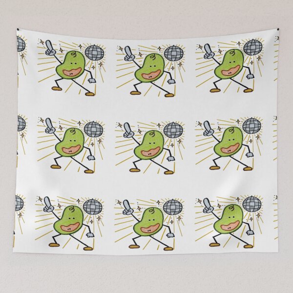Item preview, Bean man dances to disco music designed and sold by Kira and Keiko.
