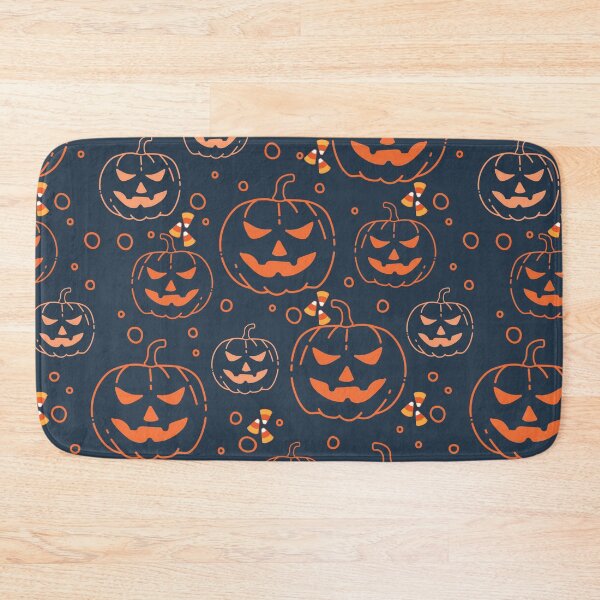 Item preview,  Halloween Scary Carved Pumpkins and Candy designed and sold by silviaol.