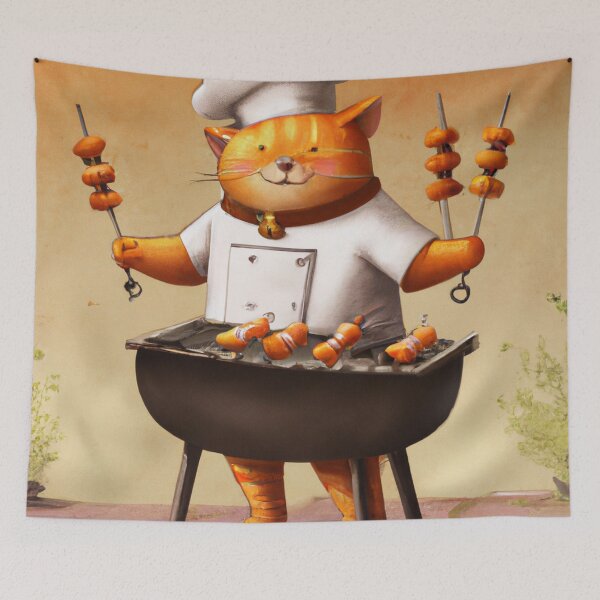 Item preview, Cat Chef designed and sold by Zestpond.