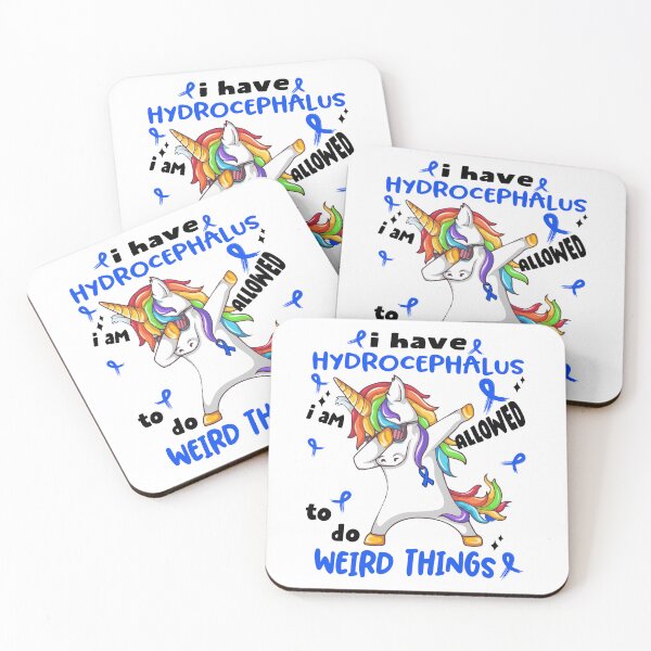 Item preview, Hydrocephalus Awareness Funny I have Hydrocephalus i'm allowed to do Weird Things! designed and sold by JanetShop809.