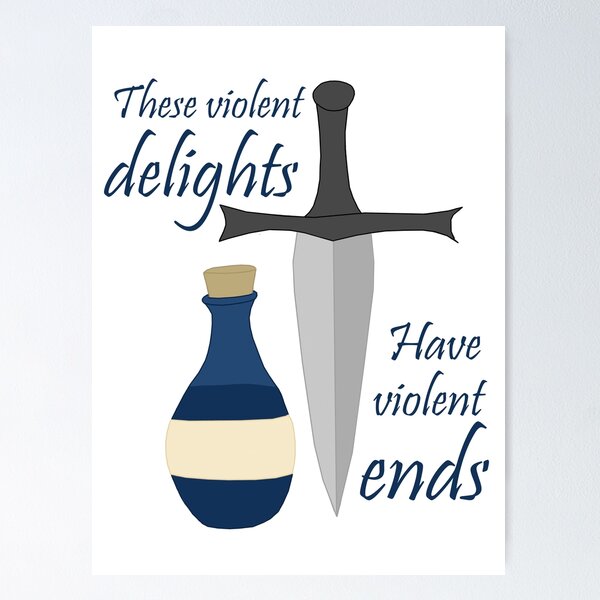 Item preview, Romeo and Juliet Quote designed and sold by an-open-book.