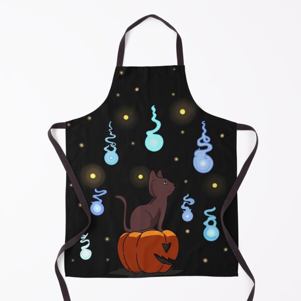 Item preview, Halloween cat and spirits designed and sold by GAP90.