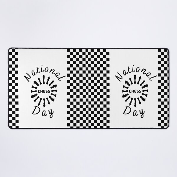 Item preview, National Chess Day (Chess Board) designed and sold by SimplyMe-Plus.