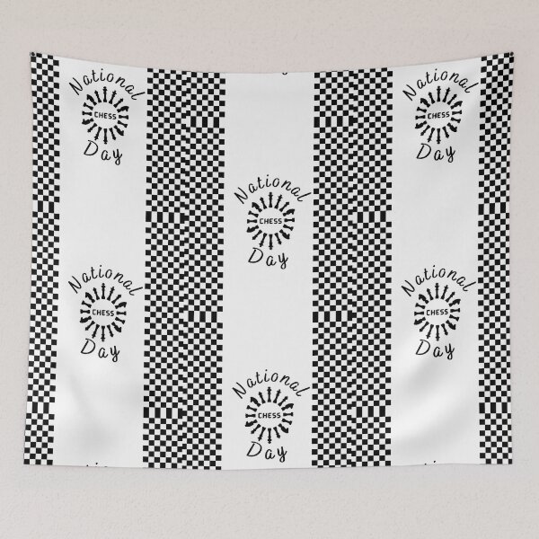 Item preview, National Chess Day (Chess Board) designed and sold by SimplyMe-Plus.