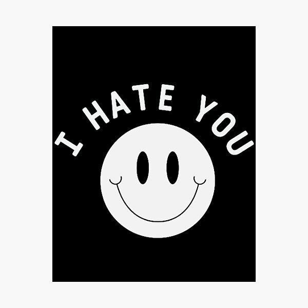 Item preview,  I hate you emoji designed and sold by The Trend Shopl.