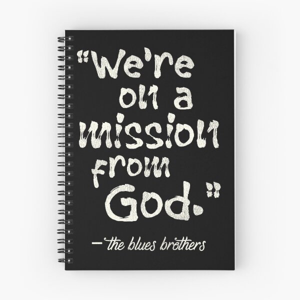 Item preview, We're on a Mission From God designed and sold by ourkid.