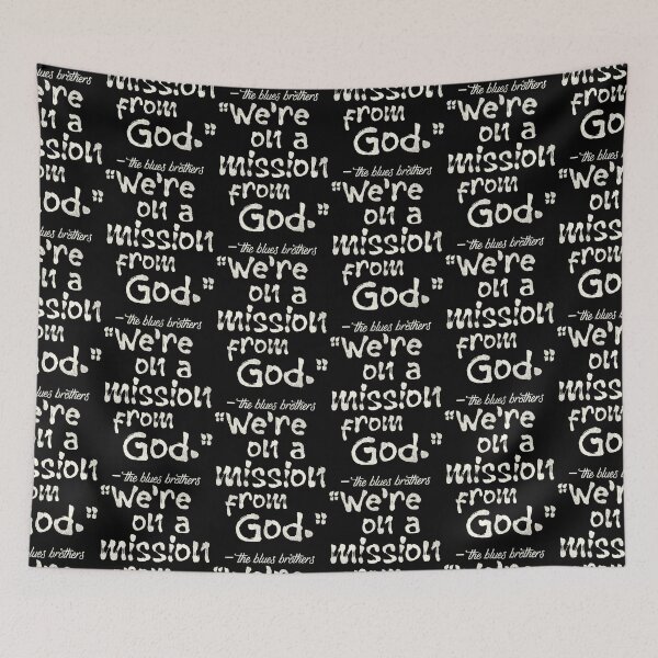 Artikelvorschau, We're on a Mission From God entworfen und verkauft von ourkid.