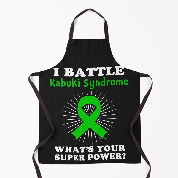 Item preview, I Battle Kabuki Syndrome Funny Kabuki Syndrome Warrior Gift designed and sold by rechardtee.
