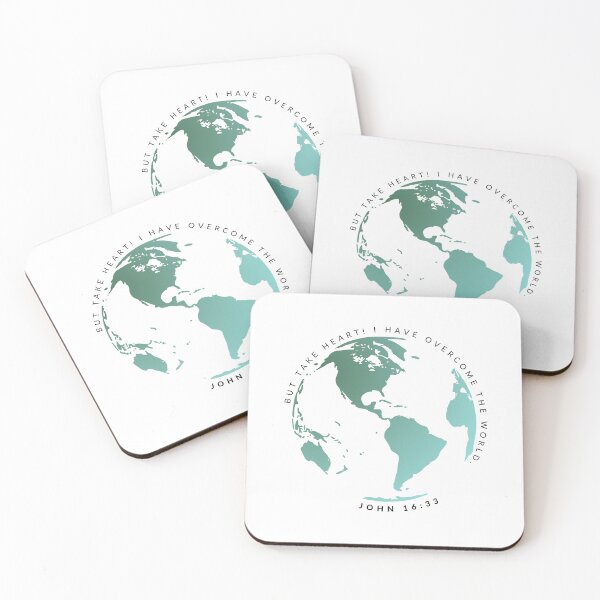 Item preview, Overcome the World - Cute Aesthetic Christian designed and sold by KallieCo.