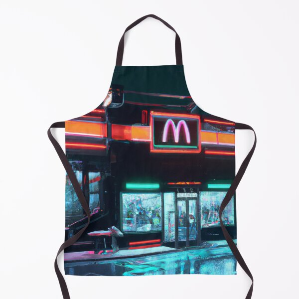 Item preview, Synthwave McDonald's designed and sold by Zestpond.