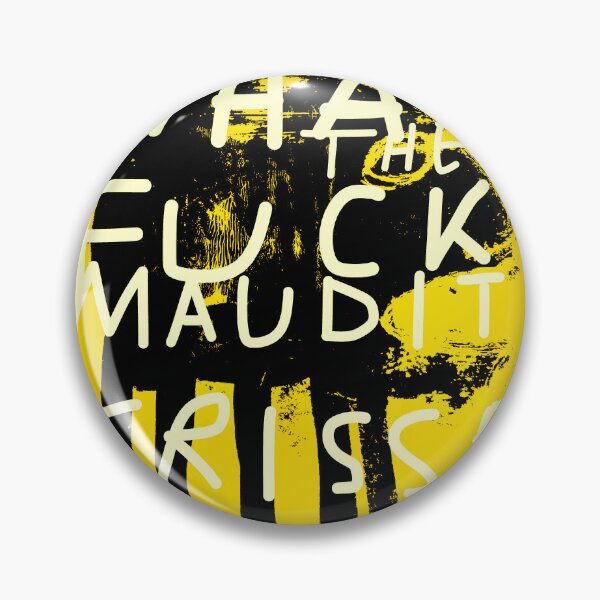 Item preview, WHAT THE **** MAUDIT CRISSE No12 designed and sold by Linda Vachon.